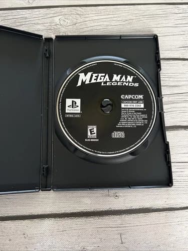 Capcom Mega Man Legends PlayStation 1 PS1 DISC ONLY Black Label