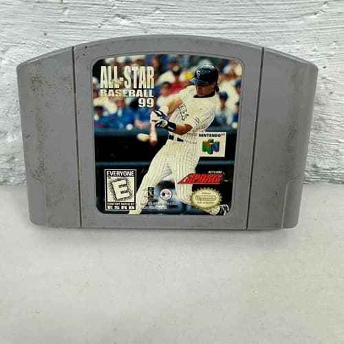 All Star Baseball 99 Nintendo 64 N64 Official Original Authentic Tested Works