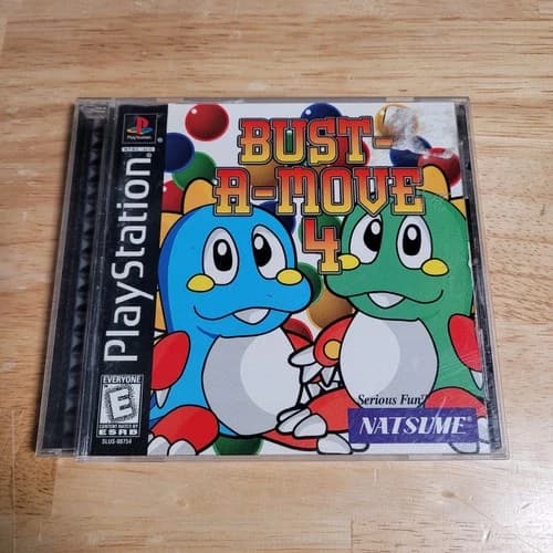 Bust-A-Move 4 PS1 Sony PlayStation 1, 1998 – Tested