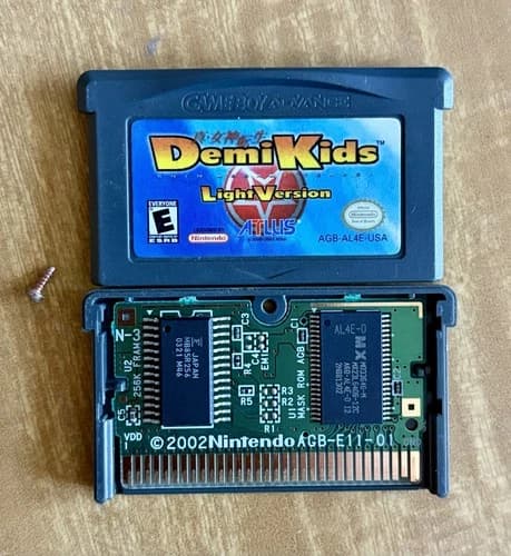 DemiKids Light Version By Atlus For Nintendo Game Boy Advance GBA 100% AUTHENTIC