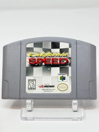 California Speed N64 Loose Authentic very good