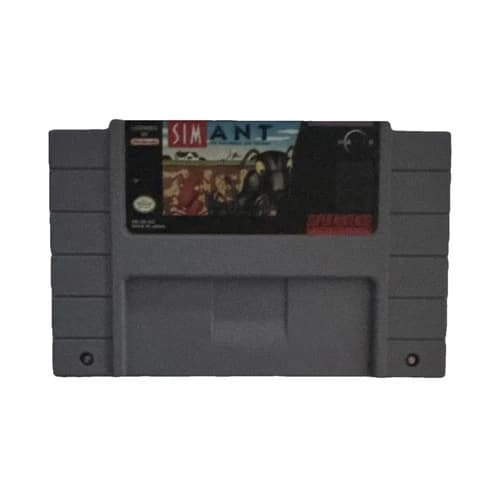 SimAnt Game Cartridge for Super Nintendo SNES Platform