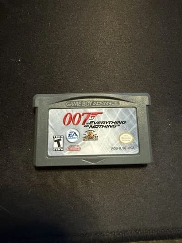 Nintendo GBA James Bond 007: Everything or Nothing *Authentic* Game Boy Advance