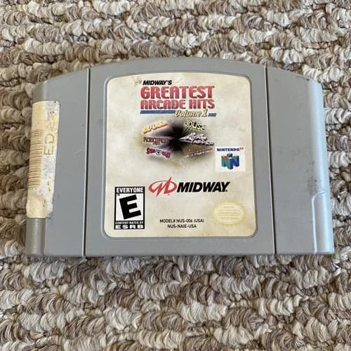 Midway's Greatest Arcade Hits Vol 1 - Authentic N64 Nintendo 64 Game