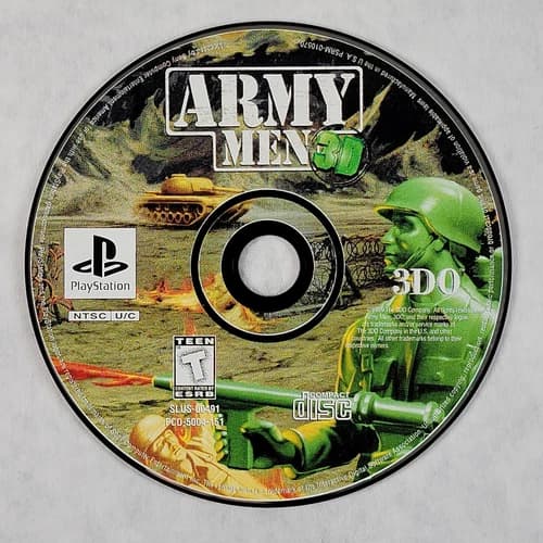 Army Men 3D - Loose Sony PS1 Playstation 1 Disc