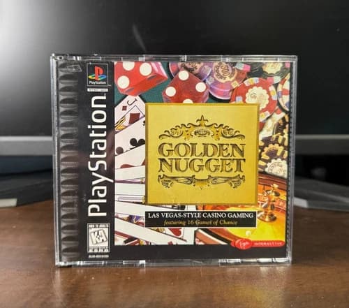 Golden Nugget Playstation 1 Sony PS1 CIB Complete Authentic