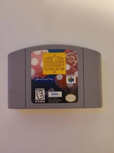 Golden Nugget 64 | Nintendo 64, N64 | Cart Only | Great Condition | Tested Works