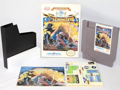 The Magic of Scheherazade NES Nintendo Complete CIB Great Condition w/ RARE MAP!