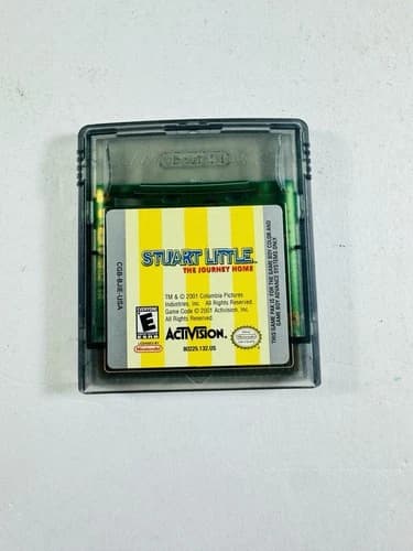 Stuart Little The Journey Home Nintendo Game Boy Color Cart Only Tested ML419