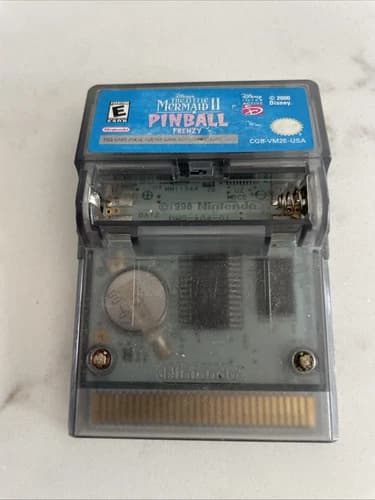 Disney's The Little Mermaid II: Pinball Frenzy (Nintendo Game Boy Color) TESTED