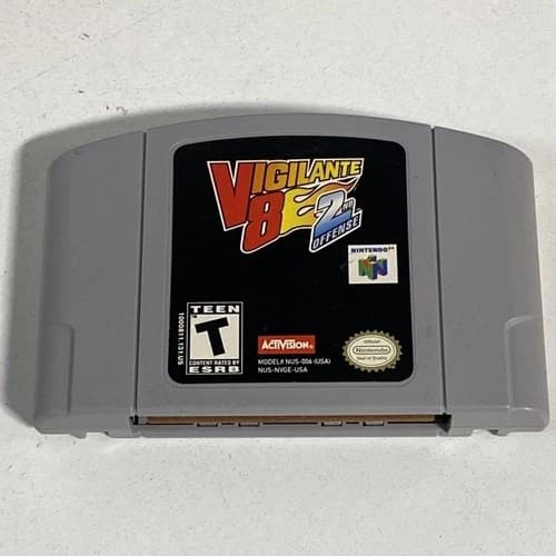 Vigilante 8 2nd Offense Nintendo 64 N64 Cartridge
