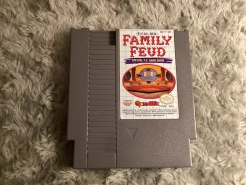 Excellent cond. Family Feud - 1991 NES Nintendo Game - Cartridge Only - TESTED