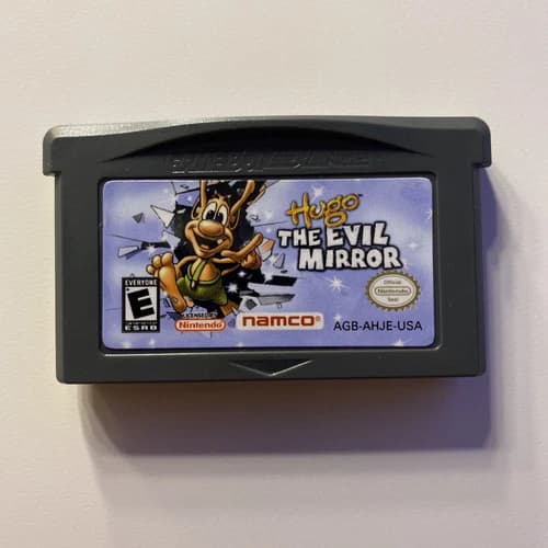 Hugo The Evil Mirror Nintendo GameBoy Advance GBA Authentic Tested