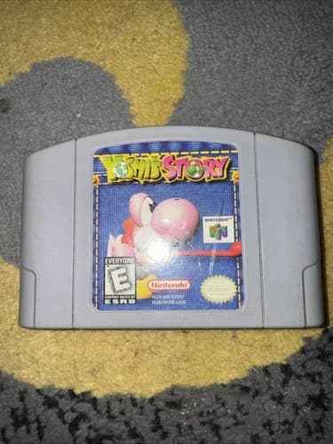 Yoshi's Story Nintendo 64 N64 Game Cartridge 1997 Tested Works Authentic
