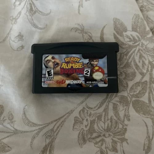 Ready 2 Rumble Boxing: Round 2 (Nintendo Game Boy Advance GBA) Tested Working