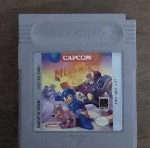 Mega Man 4 IV (Nintendo Game Boy NGB, 1993) *Cart Only* Authentic Working!