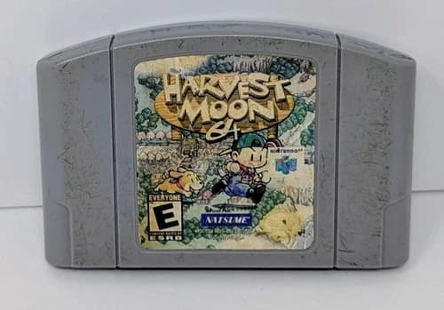 Harvest Moon (Nintendo 64 N64, 1999) Authentic - Tested & Working!