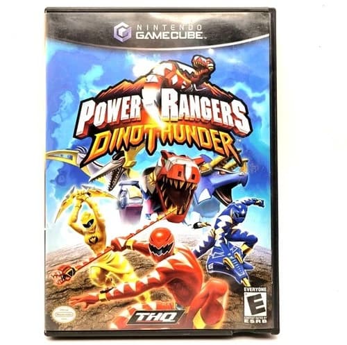 Power Rangers: Dino Thunder (Nintendo GameCube, 2004) - CIB Complete In Box