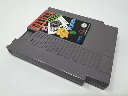 Casino Kid (Nintendo Entertainment System, NES, 1989) Authentic Tested Working