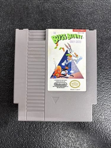 Bugs Bunny Crazy Castle Nintendo Entertainment System Cartridge Only Tested 1989