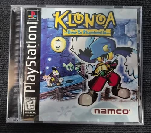 Klonoa: Door to Phantomile CIB Playstation 1 Video Game Namco Tested Reg Card
