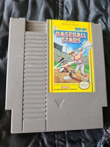 Baseball Stars NES Nintendo Entertainment System Game Cartridge 1989