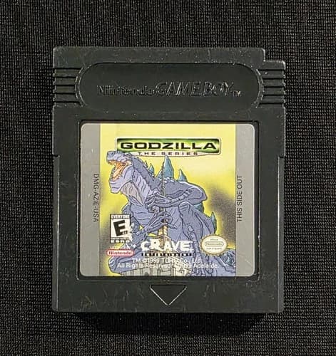 Godzilla: The Series (Nintendo Game Boy Color, GBC, 1999) Cartridge Tested