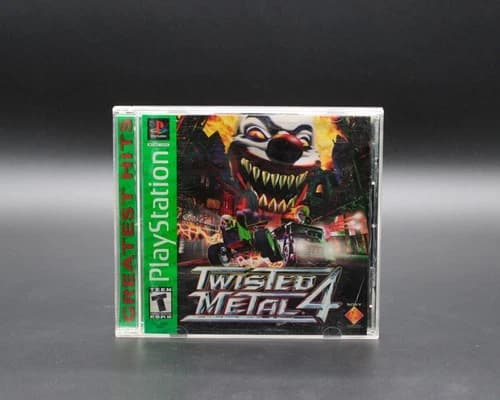 Twisted Metal 4 Greatest Hits PlayStation 1 PS1 CiB Tested Working