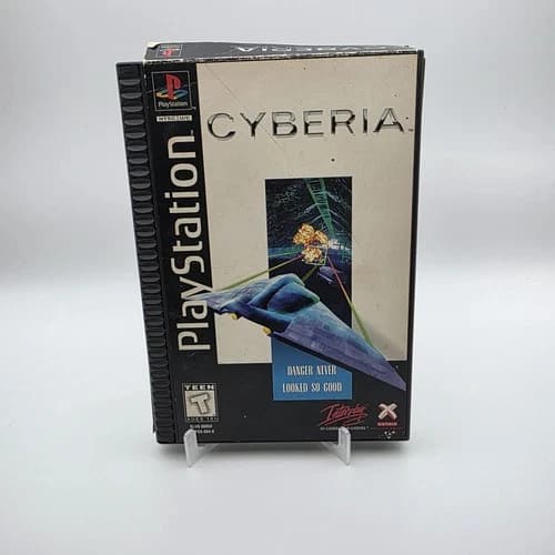 Cyberia for the Playstation 1 (PS1) Complete in Box - CIB Long Box