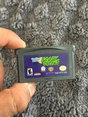 Tiny Toon Adventures: Scary Dreams – Game Boy Advance GBA – Tested & Working