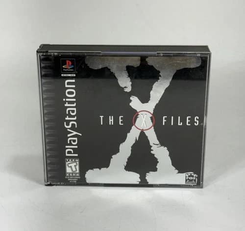 The X Files - Sony Playstation 1 PS1 - 4-Disk Game in Box with Manual