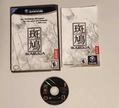 Ikaruga (Nintendo GameCube, 2003) Complete and Tested