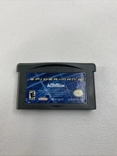 Spider-Man 2 Nintendo Game Boy Advance Authentic Tested