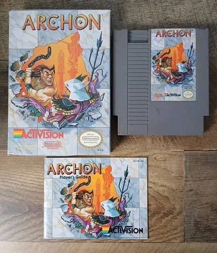 Archon (Nintendo Entertainment System, 1989) Complete CIB - Tested