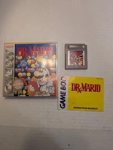 Dr. Mario (Game Boy) Complete in Box, Great Condition