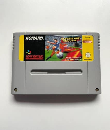 International Superstar Soccer | Super Nintendo | SNES Game Module