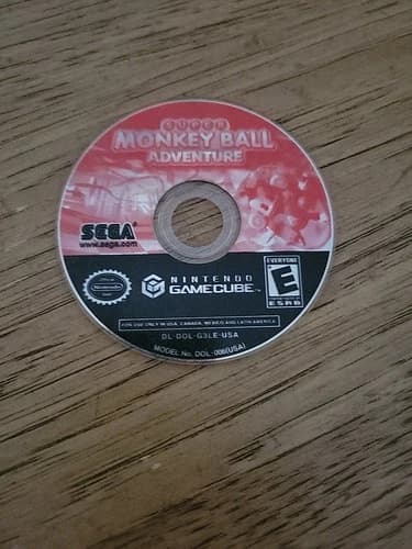 Super Monkey Ball (Nintendo GameCube, 2001) Disc Only