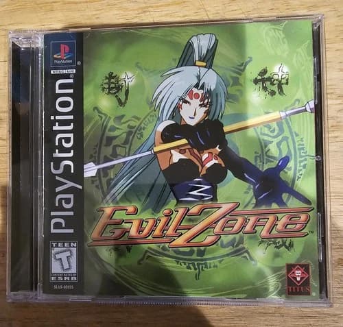 Evil Zone (Sony PlayStation 1, 1999) CIB COMPLETE WITH REGISTRATION