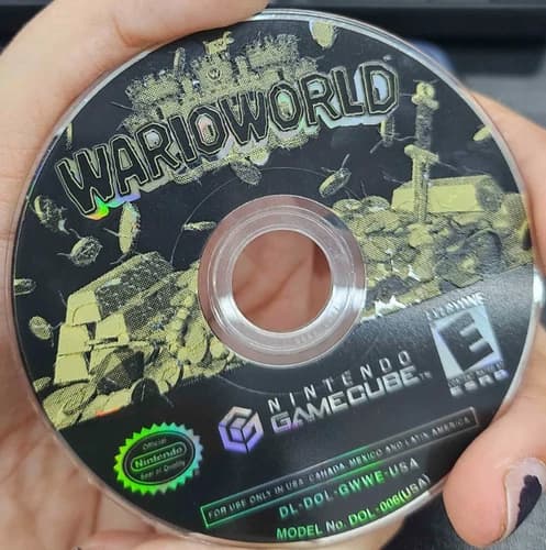 Wario World (Nintendo GameCube, 2003) Disc Only Tested Working