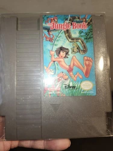 The Jungle Book for NES .Authentic. Clean/Tested Nintendo. MINT! RARE!