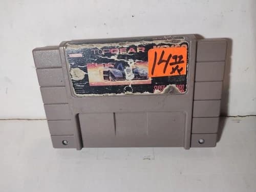 Top Gear Super Nintendo Game Tested