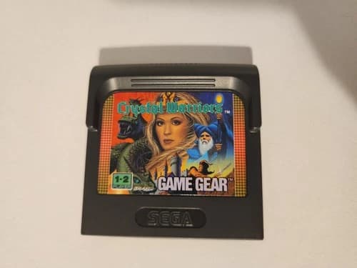 Crystal Warriors Sega Game Gear Cleaned & Tested Authentic Game Only
