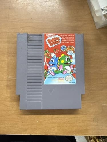Bubble Bobble Nintendo Entertainment System 1988 Taito Cartridge Only NES