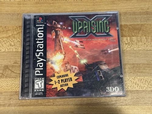 Uprising X Sony PlayStation 1 PS1 1998 Complete in Box CIB