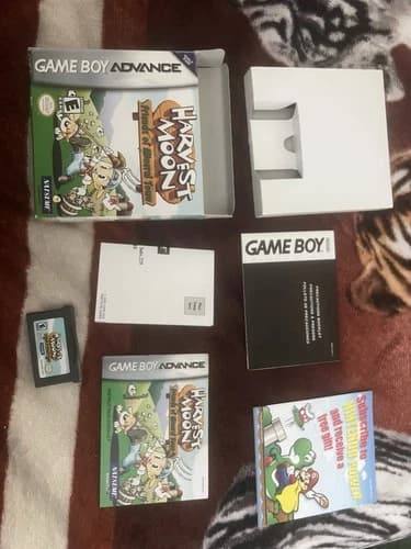 Harvest Moon Friends of Mineral Town Game Boy Advance GBA CIB Complete In Box