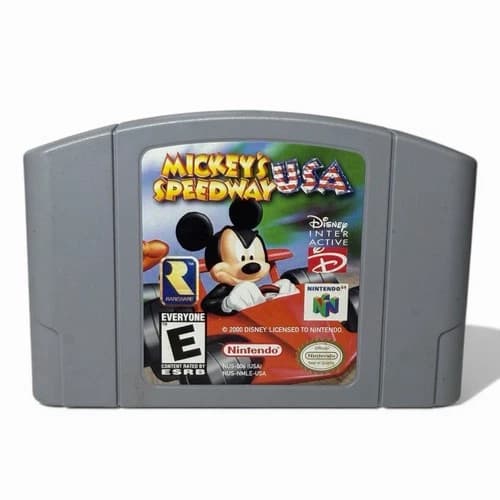 Mickey's Speedway USA (Nintendo 64 N64) Cartridge Only - Authentic Great Conditi