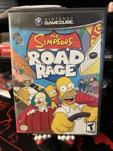 CIB The Simpsons Road Rage Nintendo GameCube.