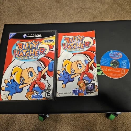 SEGA Billy Hatcher and the Giant Egg Nintendo GameCube TESTED
