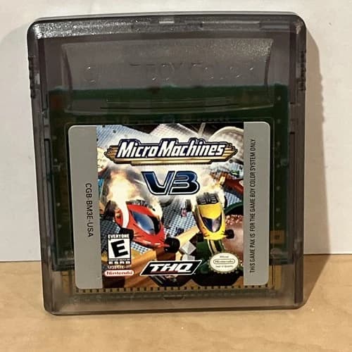 Micro Machines V3 (Nintendo Gameboy Color) Authentic Cart Only