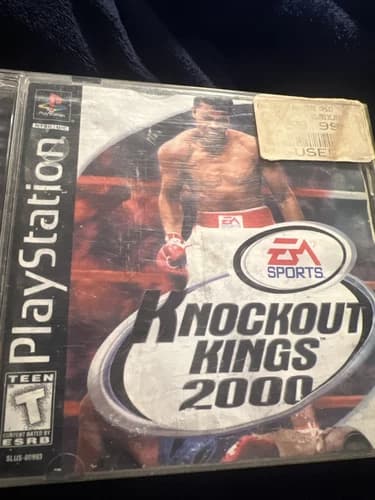 Knockout Kings 2000 (Sony PlayStation 1, 1999) TESTED. Works Good!